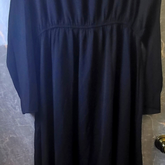 Plus Size Black Chiffon‎ Dress,Party Out On The Town, Size 2X - Picture 8 of 8